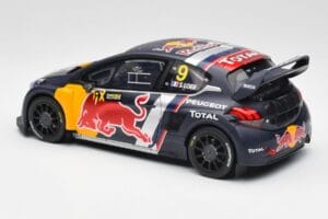 Peugeot 208 WRX #9 S. Loeb World RX of Belgium 2018 Otto 1:18 OT455 Żywica — zdjęcie 5 z 6