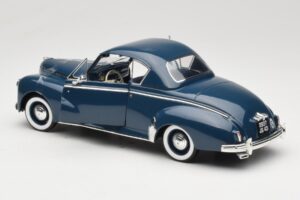 Peugeot 302 Coupe Niebieski Solido 1:18 8168 Metal — zdjęcie 5 z 8