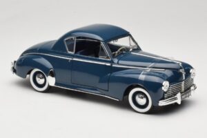 Peugeot 302 Coupe Niebieski Solido 1:18 8168 Metal — zdjęcie 6 z 8