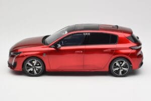 Peugeot 308 GT P5 Elixir Red Otto 1:18 OT1140 Żywica — zdjęcie 3 z 6