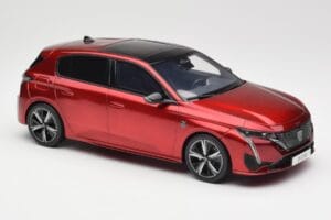 Peugeot 308 GT P5 Elixir Red Otto 1:18 OT1140 Żywica — zdjęcie 4 z 6