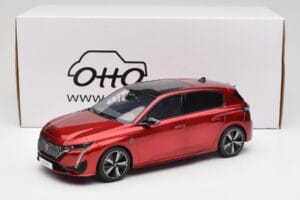 Peugeot 308 GT P5 Elixir Red Otto 1:18 OT1140 Żywica — zdjęcie 6 z 6