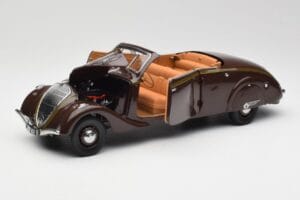 Peugeot 402 Eclipse Czekoladowy Norev 1:18 184873 Metal — zdjęcie 2 z 12