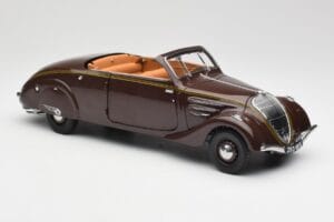 Peugeot 402 Eclipse Czekoladowy Norev 1:18 184873 Metal — zdjęcie 11 z 12