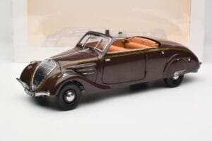 Peugeot 402 Eclipse Czekoladowy Norev 1:18 184873 Metal — zdjęcie 12 z 12