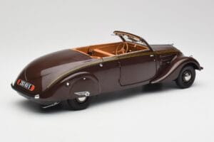 Peugeot 402 Eclipse Czekoladowy Norev 1:18 184873 Metal — zdjęcie 3 z 12