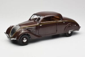 Peugeot 402 Eclipse Czekoladowy Norev 1:18 184873 Metal — zdjęcie 4 z 12