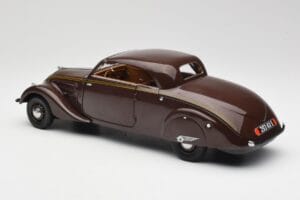 Peugeot 402 Eclipse Czekoladowy Norev 1:18 184873 Metal — zdjęcie 10 z 12