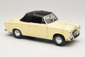 Peugeot 403 Kabriolet Beżowy Welly 1:18 12551HW Metal — zdjęcie 4 z 6