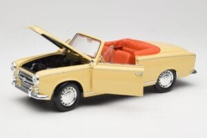 Peugeot 403 Kabriolet Piaskowy Żółty Solido 1:18 8165 Metal — zdjęcie 2 z 8