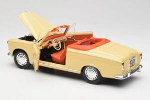 Peugeot 403 Kabriolet Piaskowy Żółty Solido 1:18 8165 Metal — zdjęcie 5 z 8