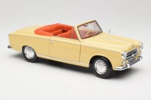 Peugeot 403 Kabriolet Piaskowy Żółty Solido 1:18 8165 Metal — zdjęcie 6 z 8