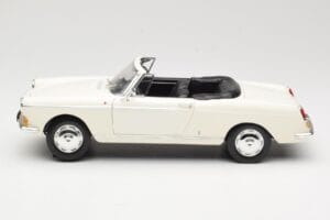 Peugeot 404 Kabriolet Biały Norev 1:18 184746 Metal — zdjęcie 4 z 8