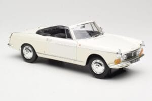 Peugeot 404 Kabriolet Biały Norev 1:18 184746 Metal — zdjęcie 6 z 8