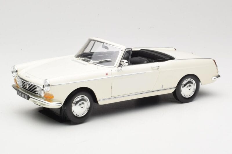 Peugeot 404 Kabriolet Biały Norev 1:18 184746 Metal