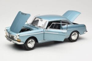 Peugeot 404 Coupe Niebieski Norev 1:18 184745 Metal — zdjęcie 2 z 8