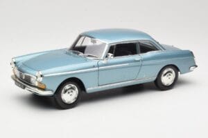Peugeot 404 Coupe Niebieski Norev 1:18 184745 Metal