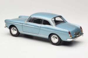 Peugeot 404 Coupe Niebieski Norev 1:18 184745 Metal — zdjęcie 7 z 8