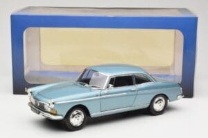 Peugeot 404 Coupe Niebieski Norev 1:18 184745 Metal — zdjęcie 8 z 8