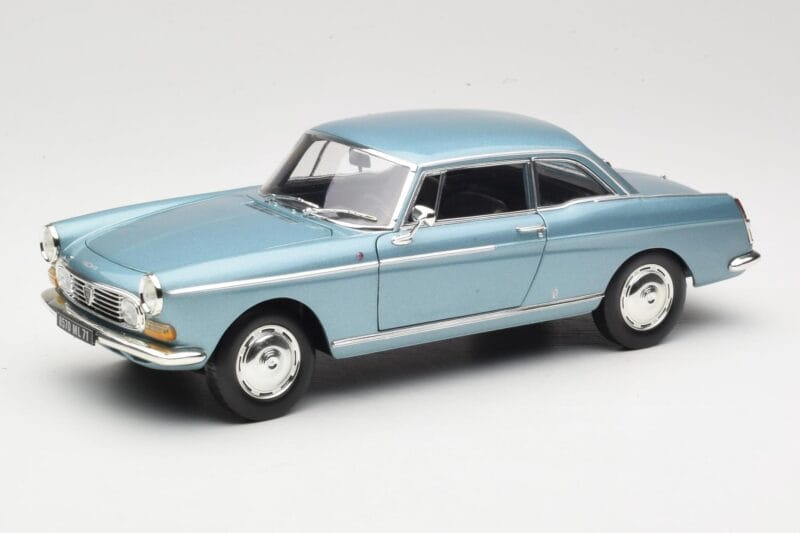 Peugeot 404 Coupe Niebieski Norev 1:18 184745 Metal