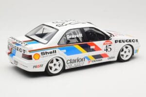 Peugeot 405 Mi16 #45 Team Peugeot Talbot Sport R. Gravett BTCC 1992 Otto 1:18 OT1141 Żywica — zdjęcie 2 z 6
