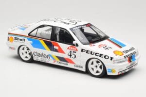 Peugeot 405 Mi16 #45 Team Peugeot Talbot Sport R. Gravett BTCC 1992 Otto 1:18 OT1141 Żywica — zdjęcie 4 z 6