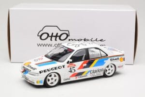 Peugeot 405 Mi16 #45 Team Peugeot Talbot Sport R. Gravett BTCC 1992 Otto 1:18 OT1141 Żywica — zdjęcie 6 z 6