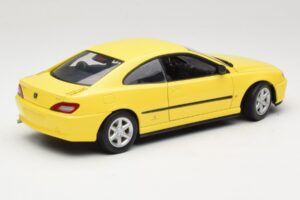 Peugeot 406 Coupe Żółty Gate 1:18 01022 Metal — zdjęcie 3 z 8