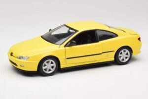 Peugeot 406 Coupe Żółty Gate 1:18 01022 Metal