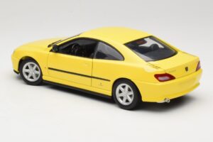 Peugeot 406 Coupe Żółty Gate 1:18 01022 Metal — zdjęcie 7 z 8