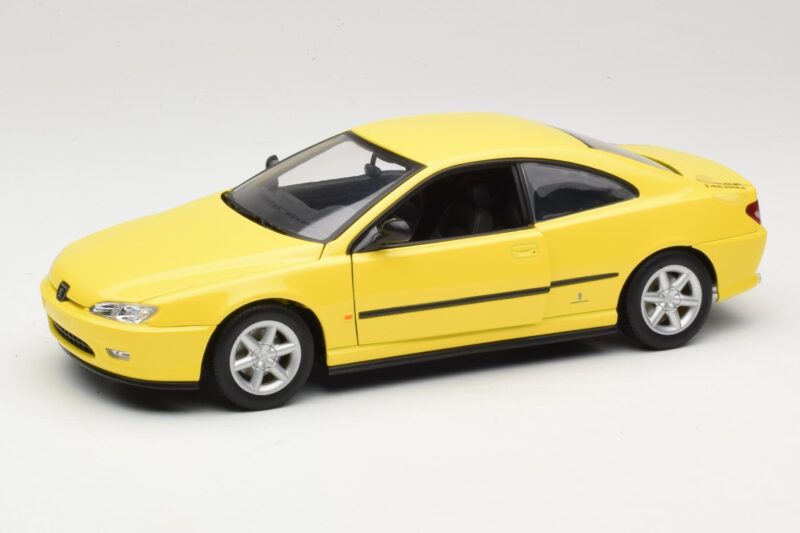Peugeot 406 Coupe Żółty Gate 1:18 01022 Metal