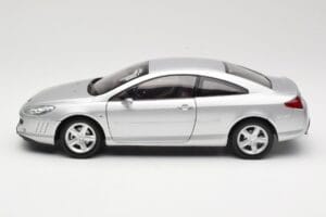 Peugeot 407 Coupe Srebrny Norev 1:18 184747 Metal — zdjęcie 4 z 8