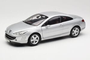 Peugeot 407 Coupe Srebrny Norev 1:18 184747 Metal