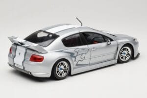 Peugeot 407 Racing Srebrny Solido 1:18 90642 Metal — zdjęcie 3 z 8