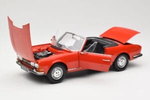 Peugeot 504 Kabriolet Czerwony Norev 1:18 184754 Metal — zdjęcie 2 z 8