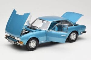 Peugeot 504 Coupe Niebieski Norev 1:18 184755 Metal — zdjęcie 2 z 8