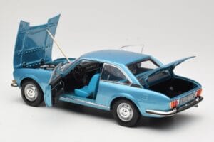 Peugeot 504 Coupe Niebieski Norev 1:18 184755 Metal — zdjęcie 5 z 8