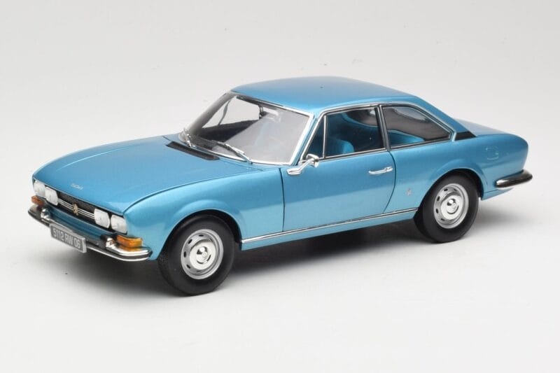 Peugeot 504 Coupe Niebieski Norev 1:18 184755 Metal