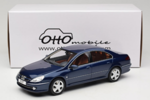 Peugeot 607 Phase II 3.0 V6 Niebieski Otto 1:18 OT485 Żywica — zdjęcie 6 z 6