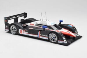 Peugeot 908 HDi LMP1 #8 S. Sarrazin / P. Lamy / S. Bourdais 24 Hours of Le Mans 2nd 2007 Minichamps 1:18 150071208 Metal — zdjęcie 4 z 6