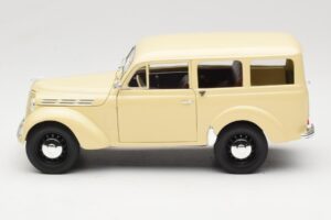 Peugeot Partner Moka Brown Norev 1:18 184894 Metal — zdjęcie 4 z 8
