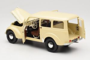 Peugeot Partner Moka Brown Norev 1:18 184894 Metal — zdjęcie 5 z 8
