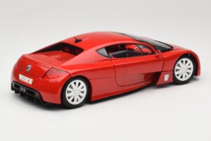 Peugeot RC Carreau Concept Czerwony Solido 1:18 8151 Metal — zdjęcie 3 z 8