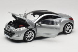 Peugeot RCZ Mercury Grey Norev 1:18 184875 Metal — zdjęcie 2 z 8