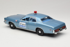 Plymouth Fury Beverly Hills PD Niebieski GreenLight 1:18 19069 Metal — zdjęcie 7 z 8