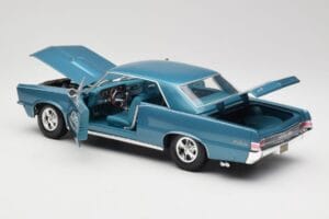 Pontiac GTO Hurst Edition Niebieski Maisto 1:18 531885 Metal — zdjęcie 5 z 8