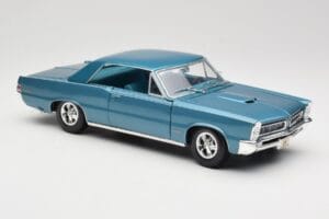 Pontiac GTO Hurst Edition Niebieski Maisto 1:18 531885 Metal — zdjęcie 6 z 8
