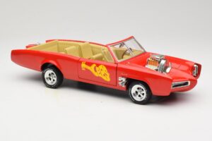Pontiac GTO Monkeemobile Czerwony ERTL 1:18 33150 Metal — zdjęcie 6 z 8