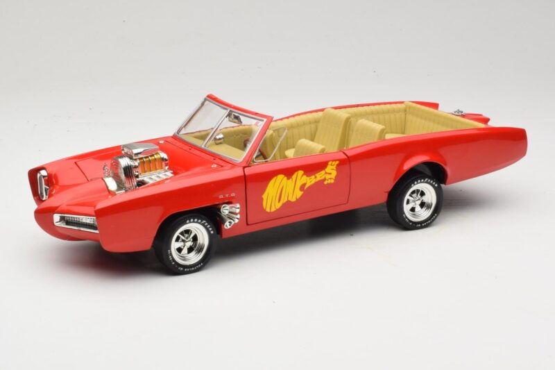 Pontiac GTO Monkeemobile Czerwony ERTL 1:18 33150 Metal
