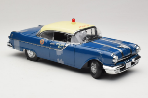 Pontiac Star Chief Radiowóz Policyjny Sun Star 1:18 5046 Metal — zdjęcie 4 z 6